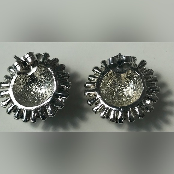 Costume Jewelry Earrings for Pierced Ears (Backs are 925 Sterling Silver) - Picture 2 of 3